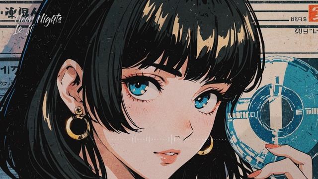 [Playlist🎧] Lofi Chill Hip Hop Beats Retro City Pop Vibes, Relax & Healing Beats BGM. смотреть онлайн