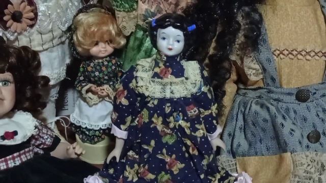 China dolls heads, year 1750 - 1870 смотреть онлайн