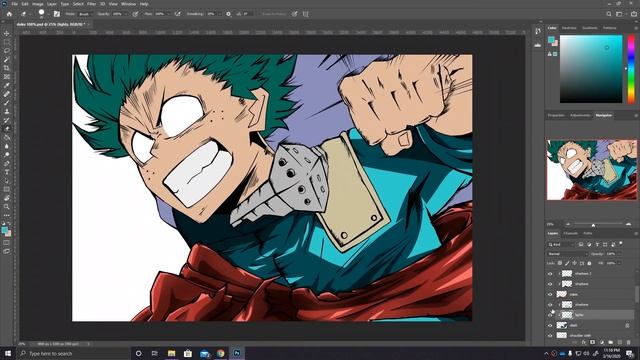 Drawing Deku Infinite 100% |My Hero Academia|