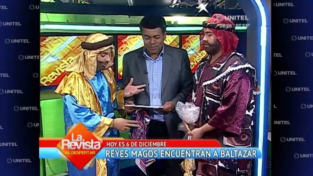 Humor: Los dos "Reyes Magos" encontraron al tercer rey mago llamado 'Baltazar' смотреть онлайн