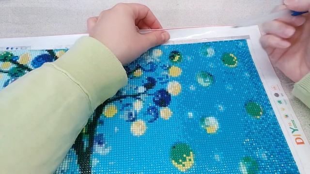 3/4 💎 QUASI FINITA la mia MEGA tela in DIAMOND PAINTING 5D...! ✨🌙 Creiamo insieme #51 🎨 C • Art смотреть онлайн