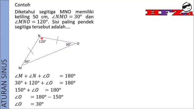 02. TRIGONOMETRI SEGITIGA: ATURAN SINUS смотреть онлайн