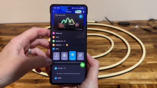Govee Neon Rope Light 2 Demo