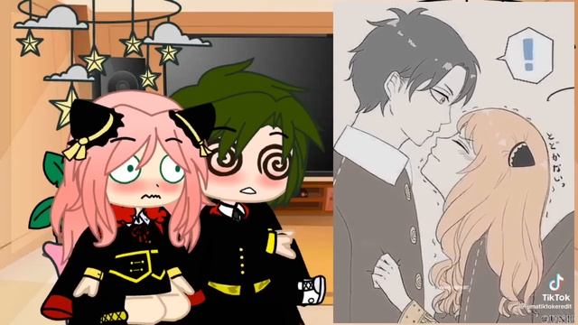 [anya E Damian Adolescentes]//react Tik Toks\\||damianya||spyxfamily💜💜/ship Damian X Anya\💖💚{1/?}