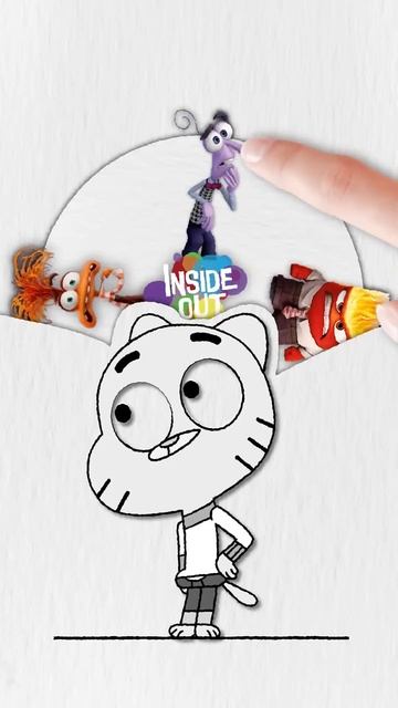 GUMBALL Emotions Part 2 #insideout2 #gumball #theamazingworldofgumball #animation #edit смотреть онлайн