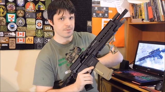 KRYTAC TRIDENT LMG ENHANCED REVIEW / ARMORY - DICE AIRSOFT смотреть онлайн