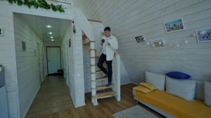 Афрейм дом проект 80м2 под сдачу в аренду