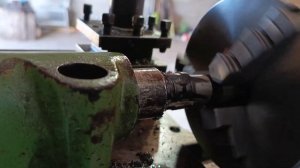 Ремонт пиноли задней бабки токарного ТВ-4.