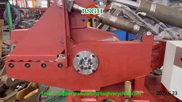 Orange Alligator Shearing Machine Hydraulic Shear Cutter Machine For Metal Scrap| Metal Recycling смотреть онлайн