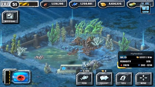 Jurassic Park Builder - Hybodus [Aquatic World] смотреть онлайн