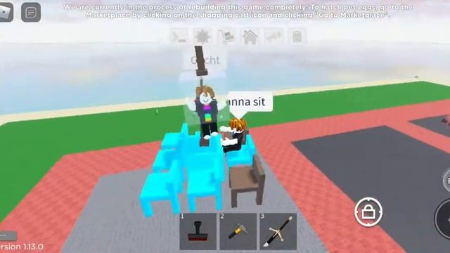 NEON BACON UFO!!! | (Voice Chat) Build a Hideout And Sword Fight смотреть онлайн