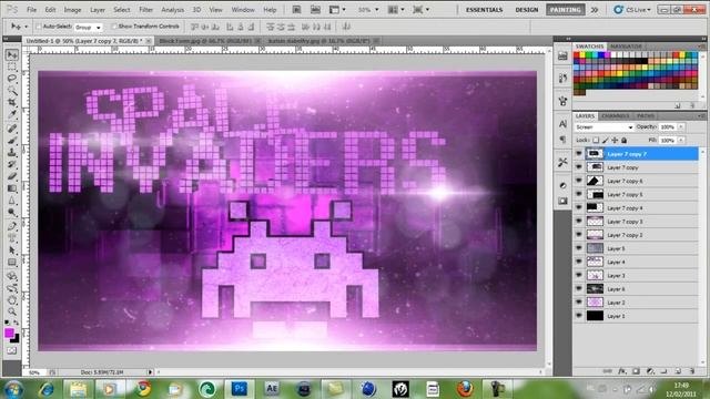 Speed Art #19 | Space Invaders | MalcovGFX смотреть онлайн