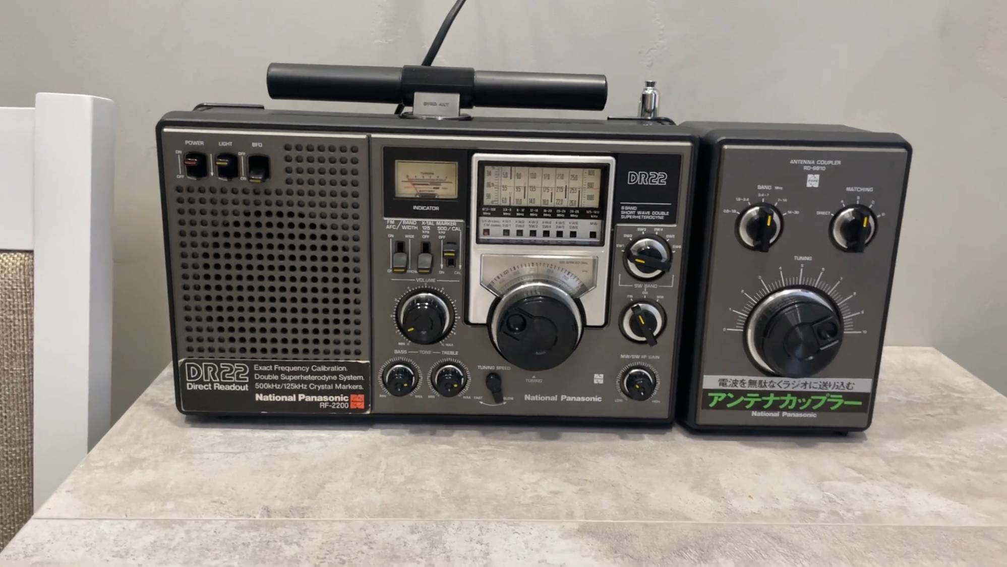 Радиоприёмник National Panasonic RF-2200 (DR22). Обзор НОВОГО блока National Panasonic RD9-810 смотреть онлайн