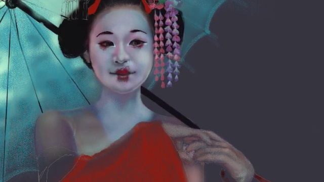 Digital Illustration with Procreate “Geisha” смотреть онлайн