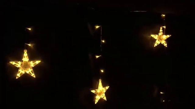 Светодиодная бахрома из звезд премиум. Эксклюзив. смотреть онлайн