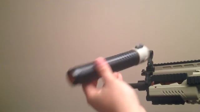 Nerf Rapidstrike SCAR suppressor смотреть онлайн