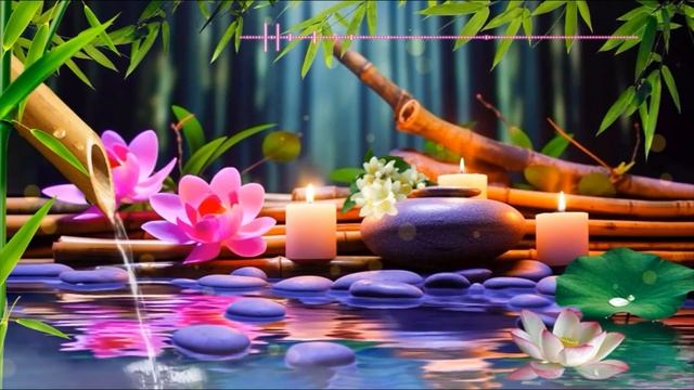 Beautiful Piano Music - Water Sounds, Bamboo, Calming Music, Meditation Music, Sleep Music & Yoga