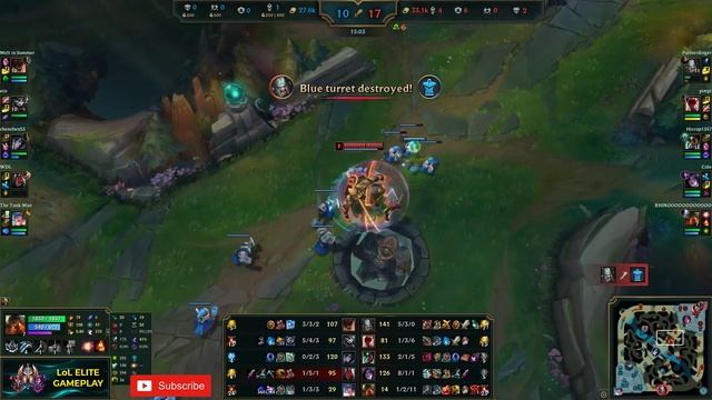 Nautilus Gameplay, How to Play Nautilus SUPPORT, Build/Guide, LoL Meta смотреть онлайн