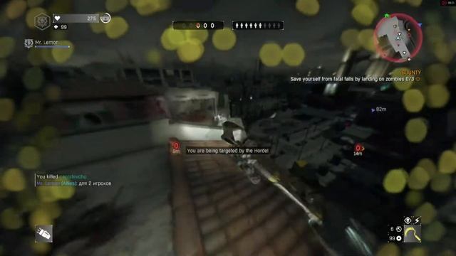 Dying Light PvP match - 2 vs 1 captstevoho(good kill on 8:45) смотреть онлайн