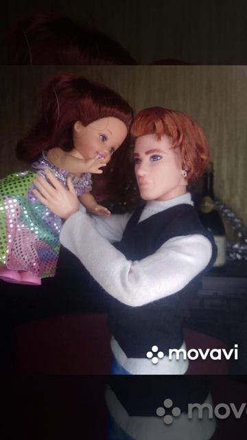 знакомьтесь, новый житель в моей коллекции - кен, молд Тейт, имя Глеб.mp4