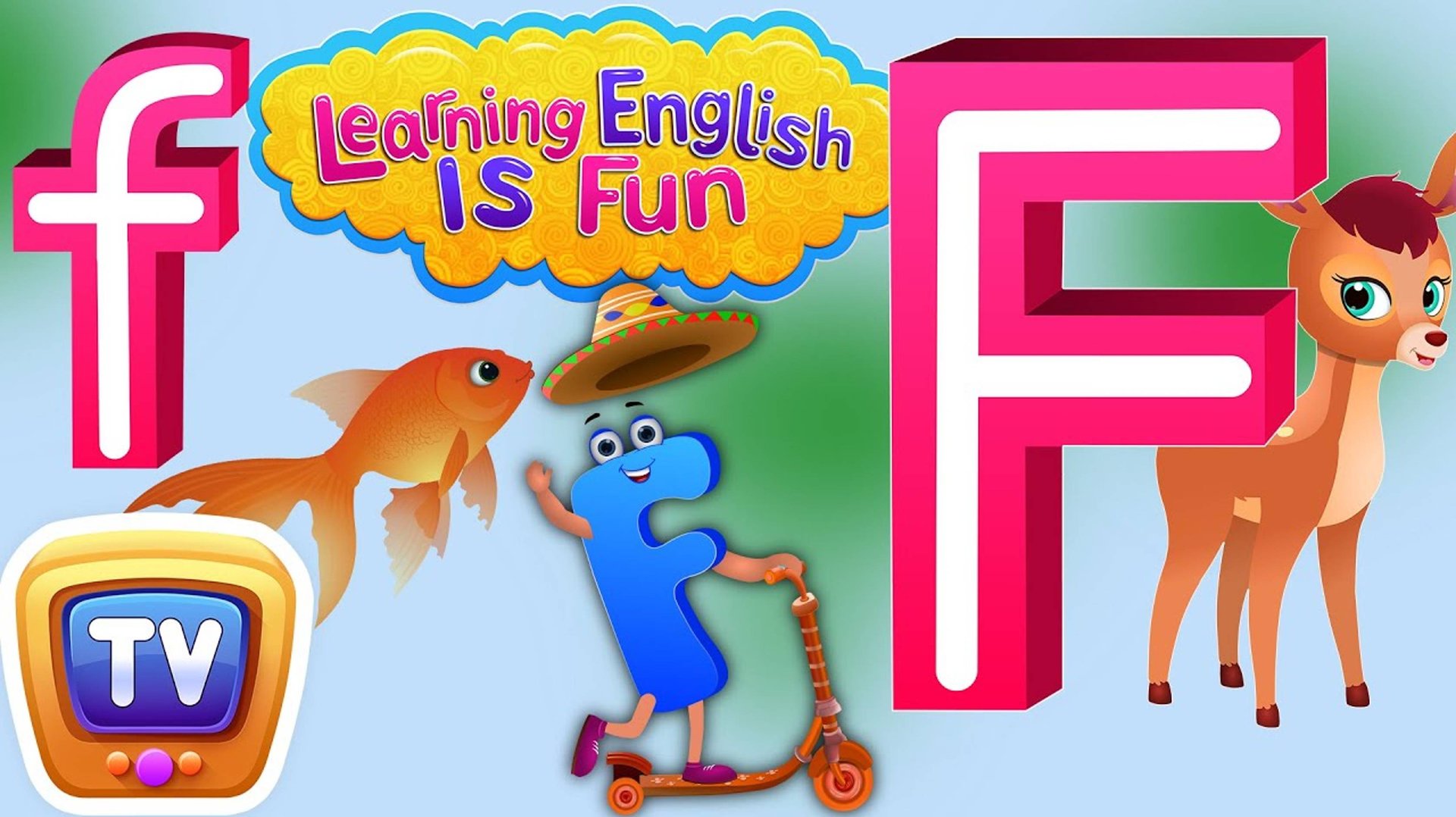 Letter “F” Song - Alphabet and Phonics song - Learning English is fun for Kids! - ChuChu TV смотреть онлайн