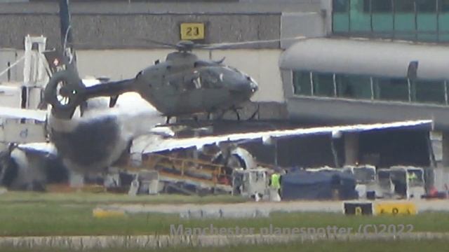 4K RARE Swiss Air Force helicopters Super Puma At Manchester Airport On 19/05/2022 смотреть онлайн