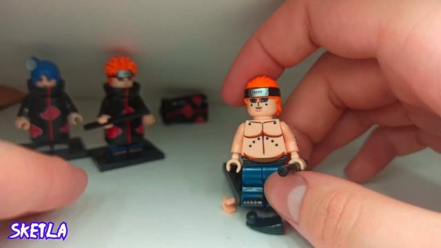 Фигурки Пейнов из Наруто - обзор посылки с Aliexpress смотреть онлайн
