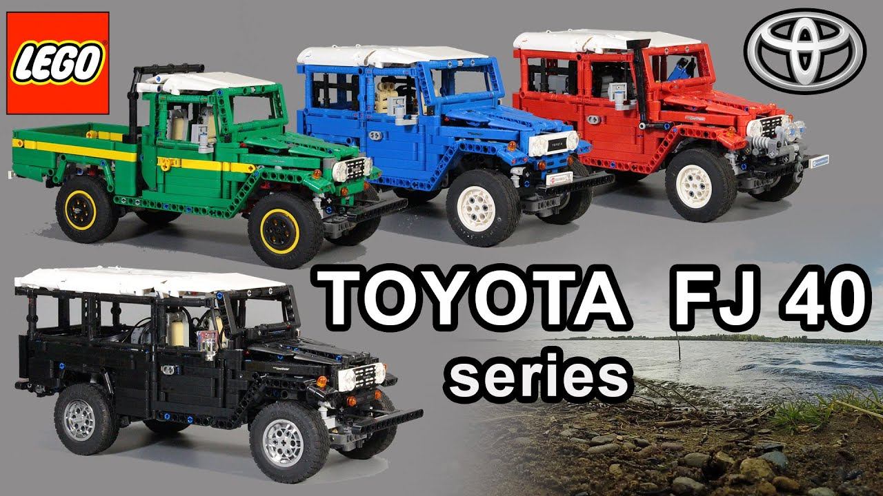 Let's go places with LEGO Land Cruiser FJ 40 series. смотреть онлайн