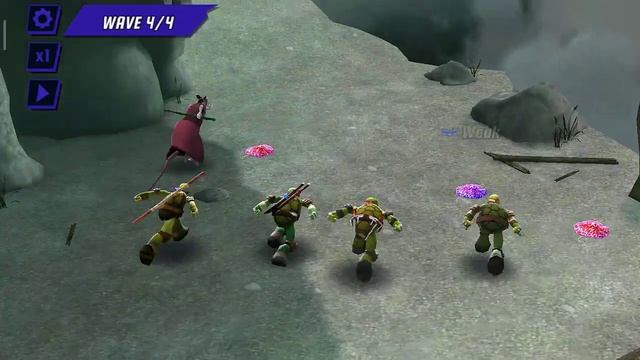 Nick Turtles and Splinter VS Chimera | Teenage Mutant Ninja Turtles Legends смотреть онлайн