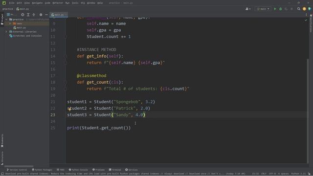 Learn Python CLASS METHODS in 6 minutes! 🏫 смотреть онлайн
