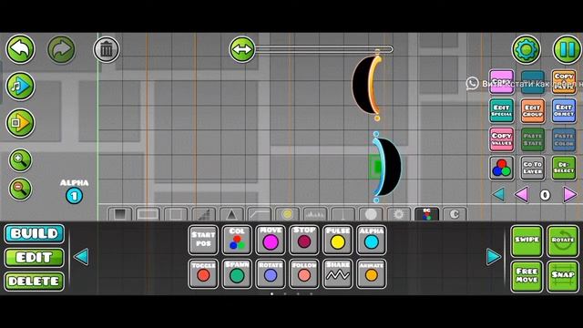 Geometry dash Teleport orb tutorial смотреть онлайн