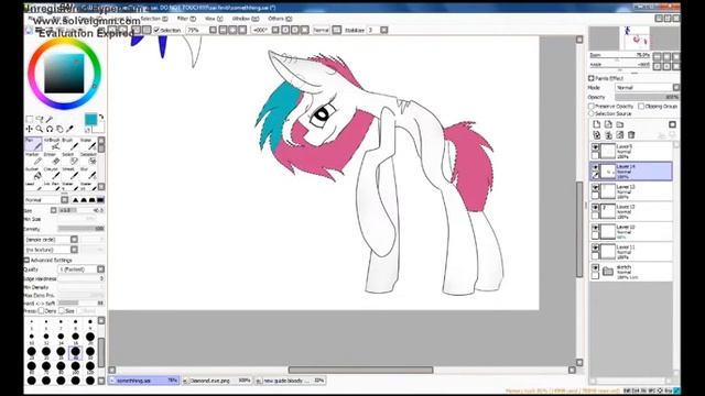 Art Trade w/ Diamond Sparkle: Diamond.exe and Dark Cupcake смотреть онлайн