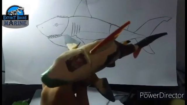 MEGALODON - UNOFFICIAL LEGO CUSTOM #LEGODINOSAUR #LEGO #Megalodon #sharkweek #MEGALODONTOY