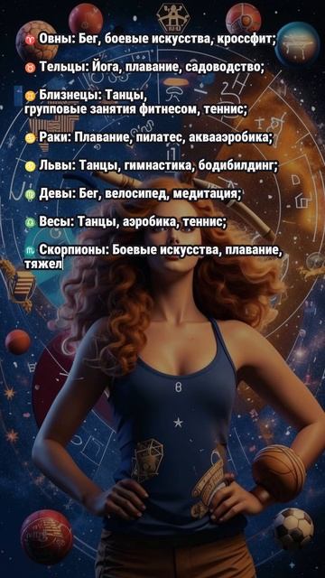 Какой спорт подходит вашему знаку зодиака? 🌟🏃♂️ смотреть онлайн