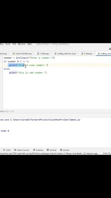 Python Short Hand If Else Statement| part 1 |Coding Tips #shorts смотреть онлайн