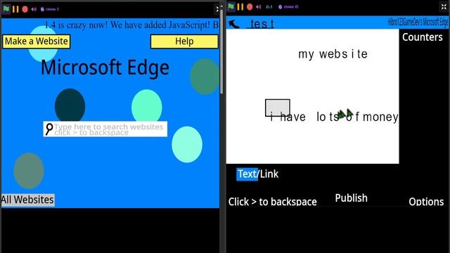 My new Microsoft edge with over 1500 blocks in scratch смотреть онлайн