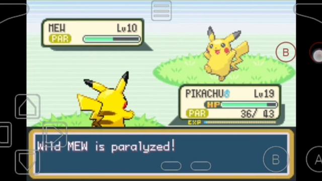 How to catch Mew in pokémon fire Red смотреть онлайн