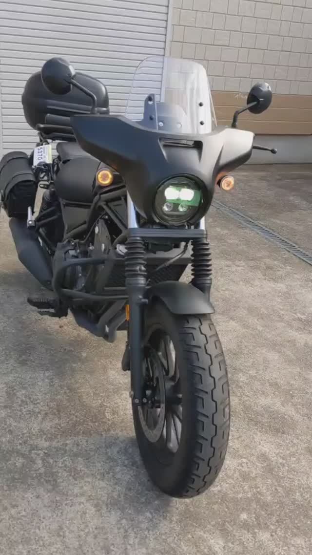 HONDA REBEL500A CMX500 (2020) Ссылка в описании #autobike