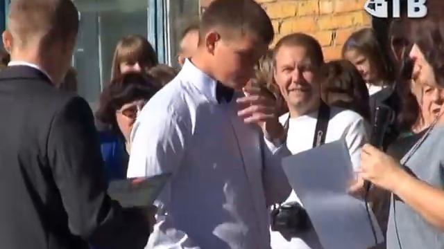 1 сентября Линейка Школа №4 смотреть онлайн