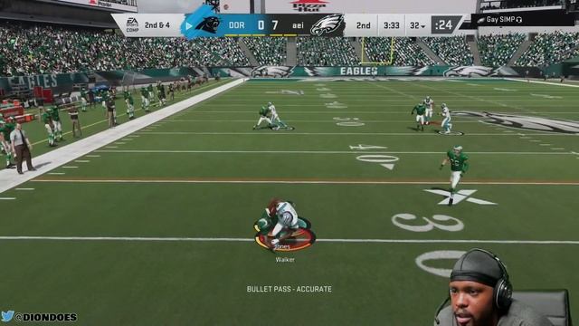 99 Cam Newton Can LITERALLY Truck Linebackers! (Madden 20) смотреть онлайн