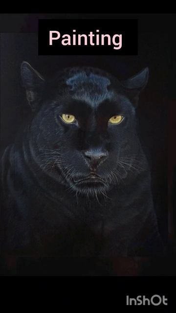 Сравним фото и портрет? Портрет пантериPainting or photo. #panthers #ukraine #cat #painting #пантер смотреть онлайн