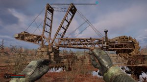 Как быстро добраться до тайника на вершине роторного экскаватора на локации Карьер в Рыжем лесу.