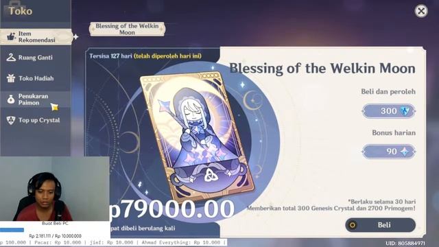 Live Genshin Impact || Kalean Gacha Sapa?? смотреть онлайн