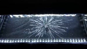 Распад урана 238 в камере Вильсона