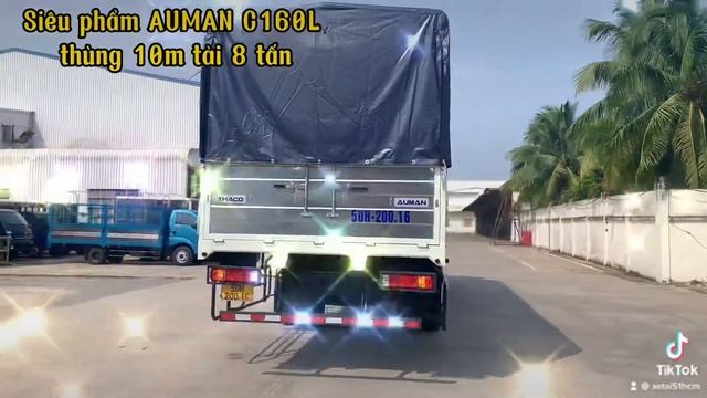 Xe tải AUMAN C160L thùng 10m tải 8T смотреть онлайн