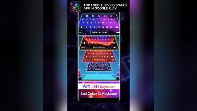 Neon LED Keyboard - Experience Live Neon Effects смотреть онлайн