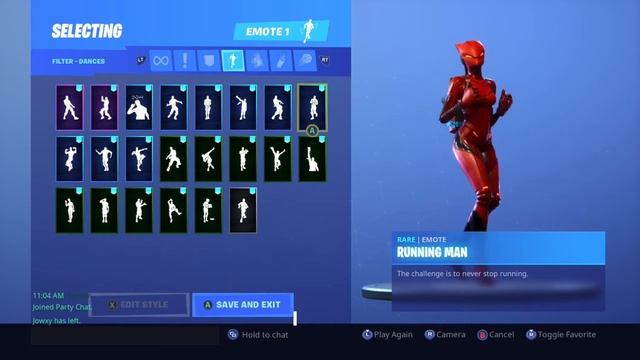 Stage 3 "Lynx" (Red Color) Showcased with 22 Emotes/Dances смотреть онлайн