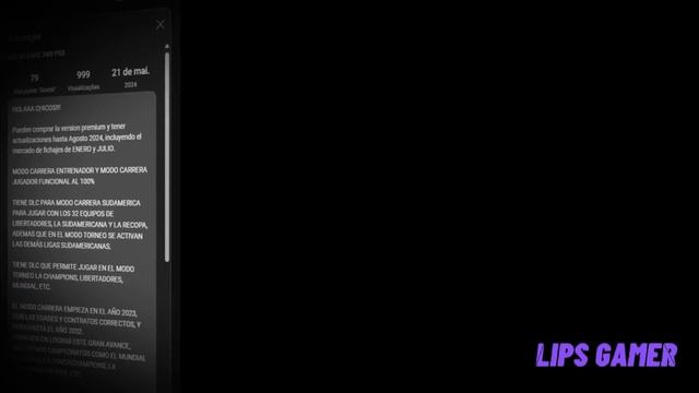 NOVA VERSÃO do EA FC 24 CHEGANDO no PS3! Champions, Libertadores, Brasileirão, Estádios, E+ смотреть онлайн