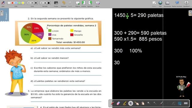 Sexto Año Lección 21 Cuántas y de Cuáles Matemáticas смотреть онлайн