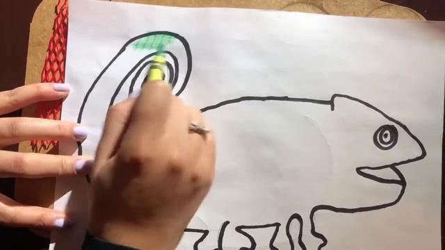 The Textured Chameleon with Ms. Bianchy! смотреть онлайн